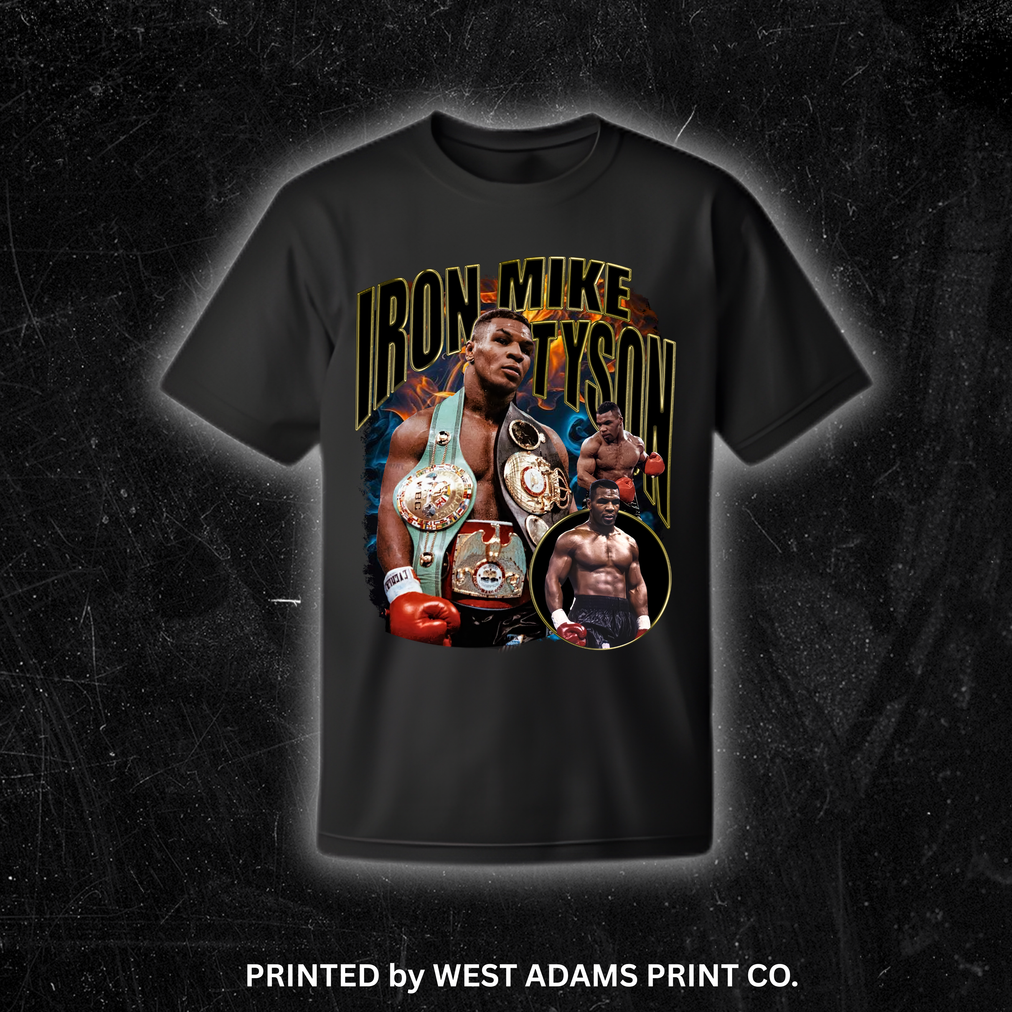 IRON MIKE Print T-shirt