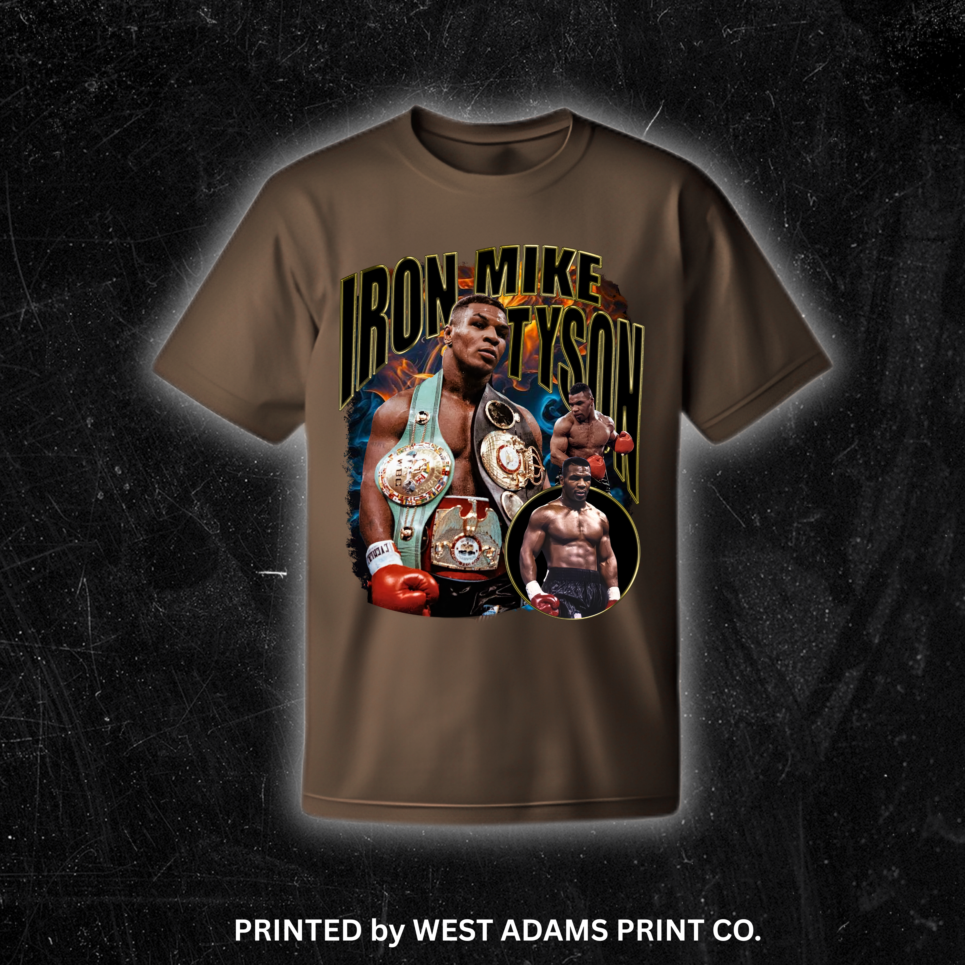 IRON MIKE Print T-shirt